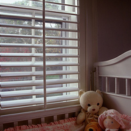 Baby Crib Near the Window