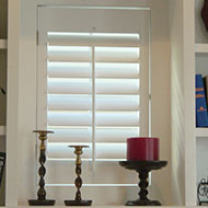 Shutter with Candles